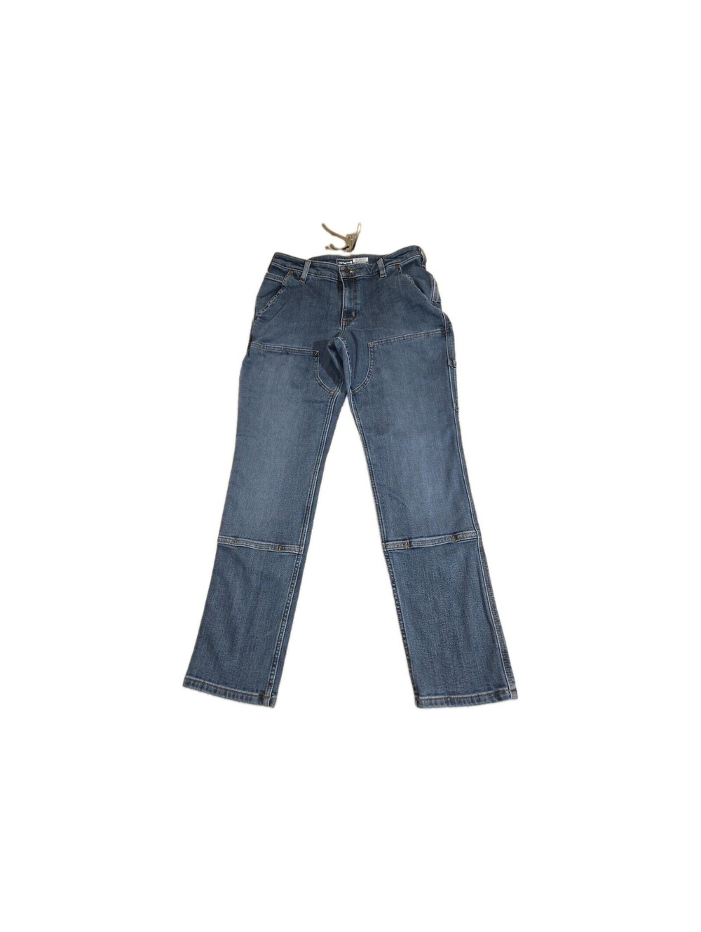 Carhartt Womens Double Knee Utility Jeans Size 10 Relaxed Fit Workwear Denim